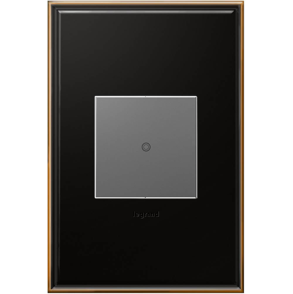 Legrand Adorne Brushed Stainless Steel, 1-gang Wall Plate