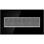 Legrand  Adorne Copper Four-gang Screwless Wall Plate