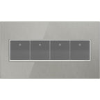 Legrand  Adorne Copper Four-gang Screwless Wall Plate