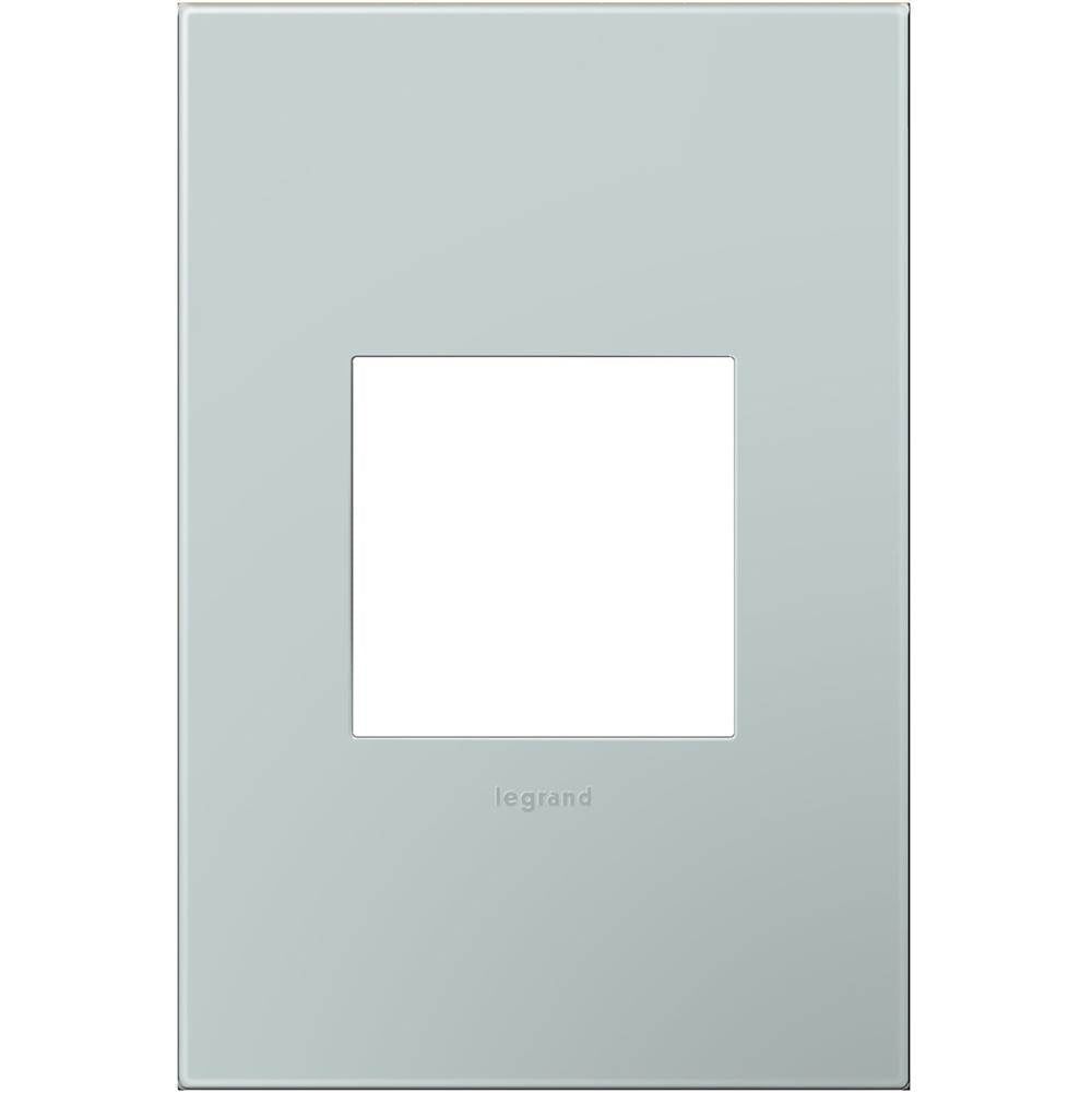 Legrand AWP1G2BL6 Pale Blue Pale Blue, 1-gang Wall Plate Image 1