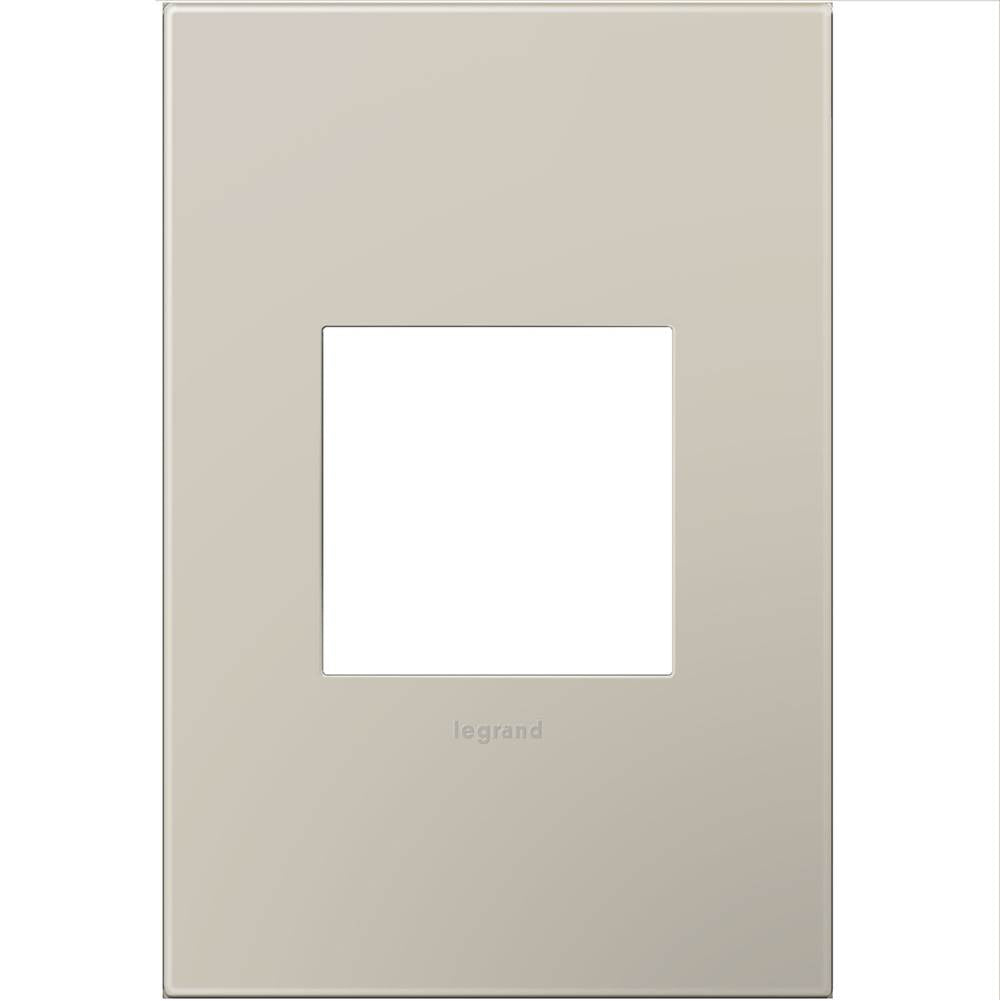 Legrand AWP1G2GG4 Greige Greige, 1-gang Wall Plate Image 1