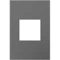 Legrand AWP1G2MG6 Magnesium Magnesium, 1-gang Wall Plate Image 1
