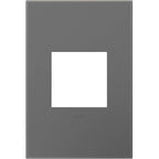 Legrand AWP1G2MG6 Magnesium Magnesium, 1-gang Wall Plate Image 1