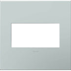 Legrand AWP2GBL4 Pale Blue Pale Blue, 2-gang Wall Plate Image 1