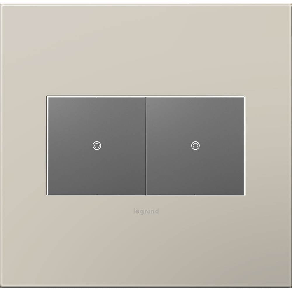 Legrand Adorne Pale Blue, 2-gang Wall Plate