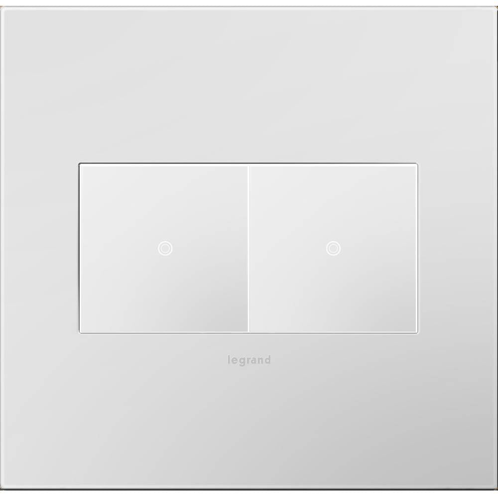 Legrand Adorne Pale Blue, 2-gang Wall Plate