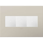 Legrand Adorne Pale Blue, 3-gang Wall Plate