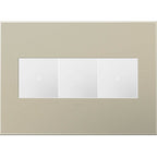 Legrand Adorne Pale Blue, 3-gang Wall Plate