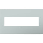 Legrand AWP4GBL4 Pale Blue Pale Blue, 4-gang Wall Plate Image 1
