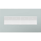 Legrand Adorne Pale Blue, 4-gang Wall Plate