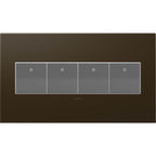 Legrand Adorne Pale Blue, 4-gang Wall Plate