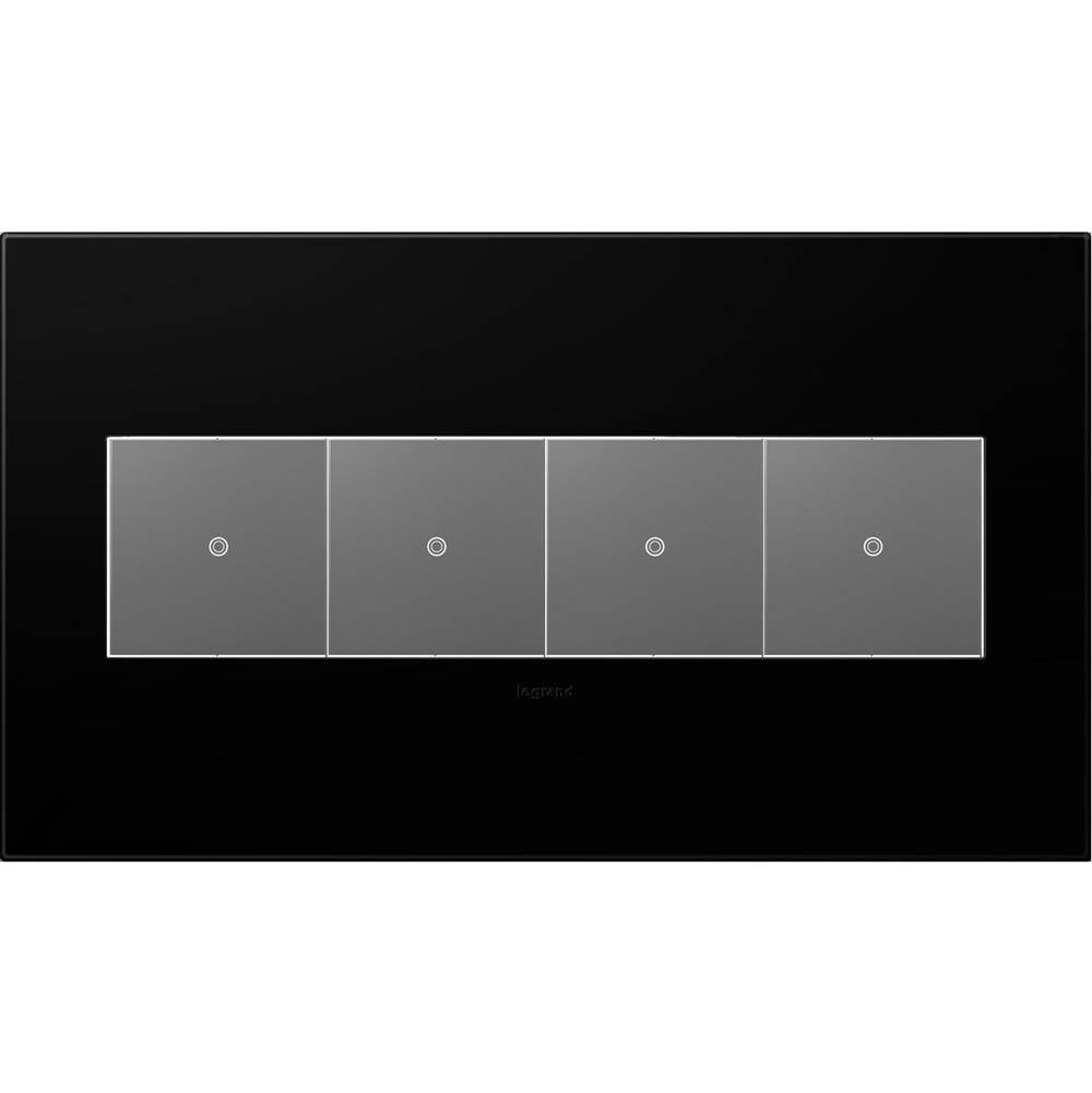 Legrand Adorne Pale Blue, 4-gang Wall Plate