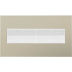 Legrand Adorne Pale Blue, 4-gang Wall Plate