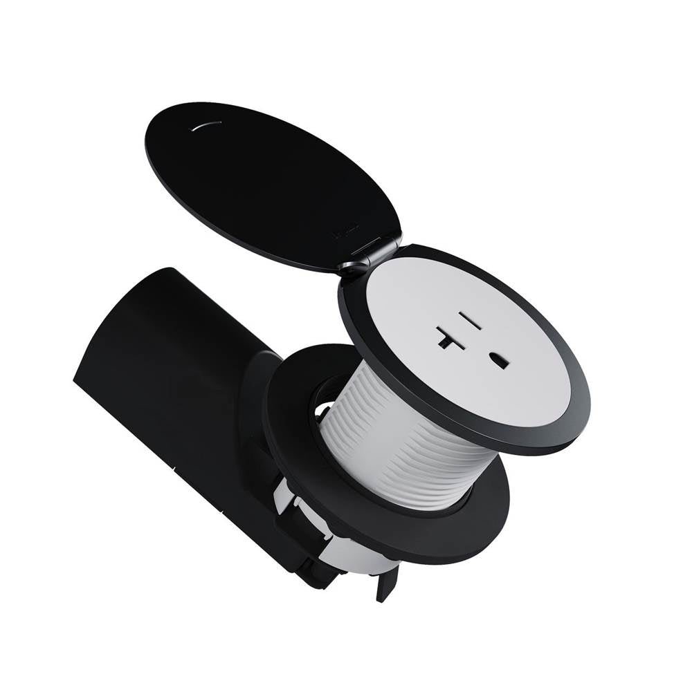 Legrand  Kitchen Countertop Outlet Lid Black Bk
