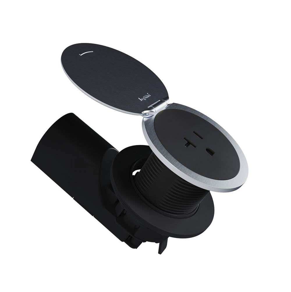 Legrand  Kitchen Countertop Outlet Lid Black Bk
