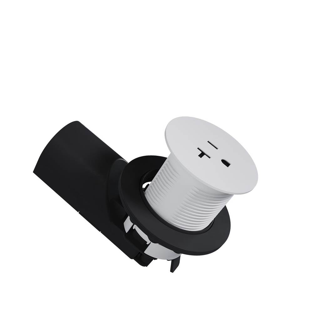 Legrand  Single Kitchen Countertop Outlet Tr 20a 125v W