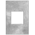Legrand Adorne Spiraled Stainless, 1-gang Wall Plate