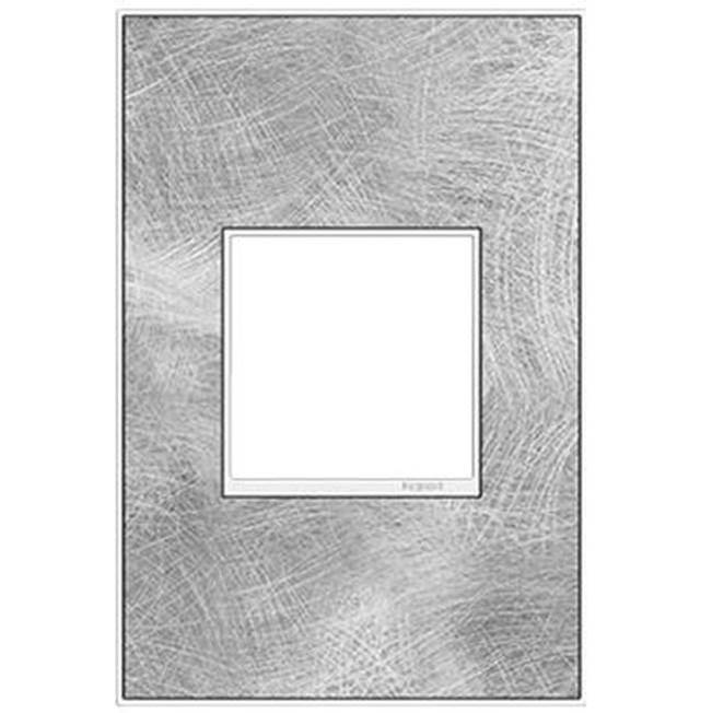 Legrand Adorne Spiraled Stainless, 1-gang Wall Plate