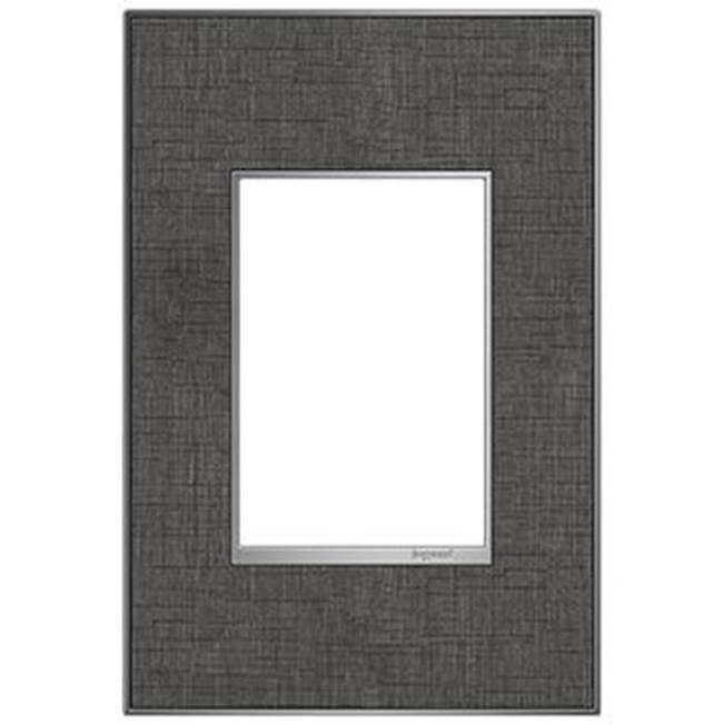 Legrand Adorne Slate Linen, 1-gang Plus Wall Plate