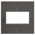 Legrand Adorne Slate Linen, 2-gang Wall Plate