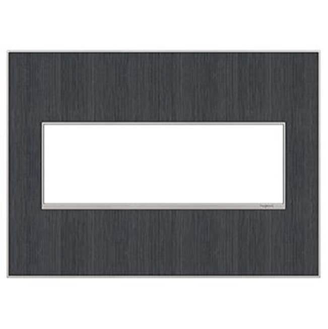 Legrand Adorne Rustic Grey, 3-gang Wall Plate