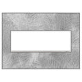 Legrand Adorne Spiraled Stainless, 3-gang Wall Plate