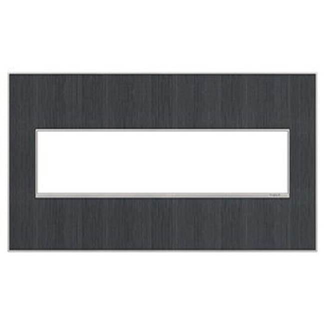 Legrand Adorne Rustic Grey, 4-gang Wall Plate