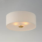 Maxim Lighting 10010OMNAB Natural Aged Brass Bongo 3-light Flush Mount Image 4