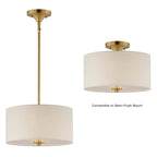 Maxim Lighting Bongo 2-light Pendant / Semi-flush Mount
