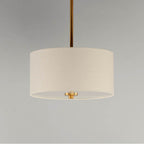 Maxim Lighting 10011OMNAB Natural Aged Brass Bongo 2-light Pendant / Semi-flush Mount Image 4