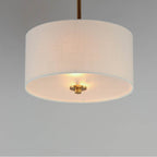 Maxim Lighting 10011OMNAB Natural Aged Brass Bongo 2-light Pendant / Semi-flush Mount Image 3