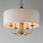 Maxim Lighting 10015OMNAB Natural Aged Brass Bongo 5-light Pendant Image 4