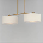 Maxim Lighting 10016OMNAB Natural Aged Brass Bongo 2-light Pendant Image 3