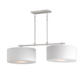 Maxim Lighting 10016WLSN Satin Nickel Bongo 2-light Pendant Image 1
