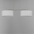 Maxim Lighting 10016WLSN Satin Nickel Bongo 2-light Pendant Image 4