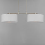 Maxim Lighting 10016WLSN Satin Nickel Bongo 2-light Pendant Image 3