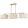 Maxim Lighting 10017OMNAB Natural Aged Brass Bongo 3-light Pendant Image 1