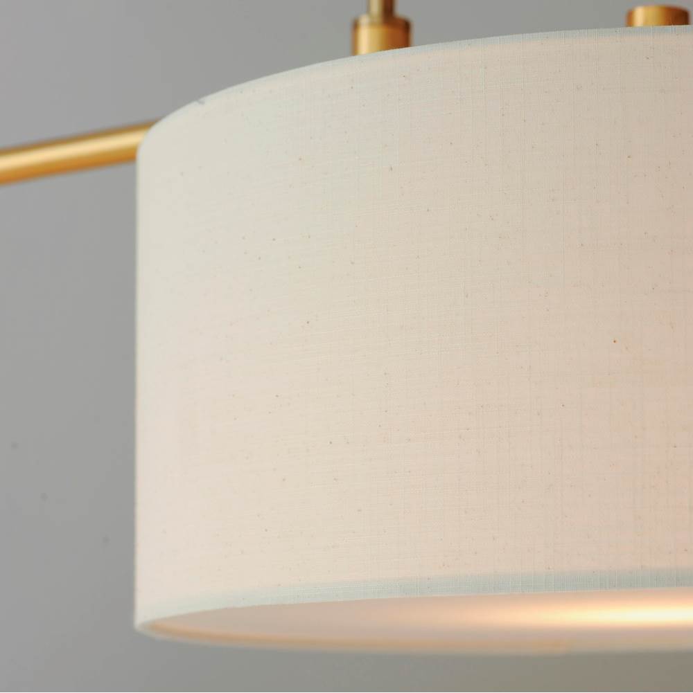 Maxim Lighting 10017OMNAB Natural Aged Brass Bongo 3-light Pendant Image 4