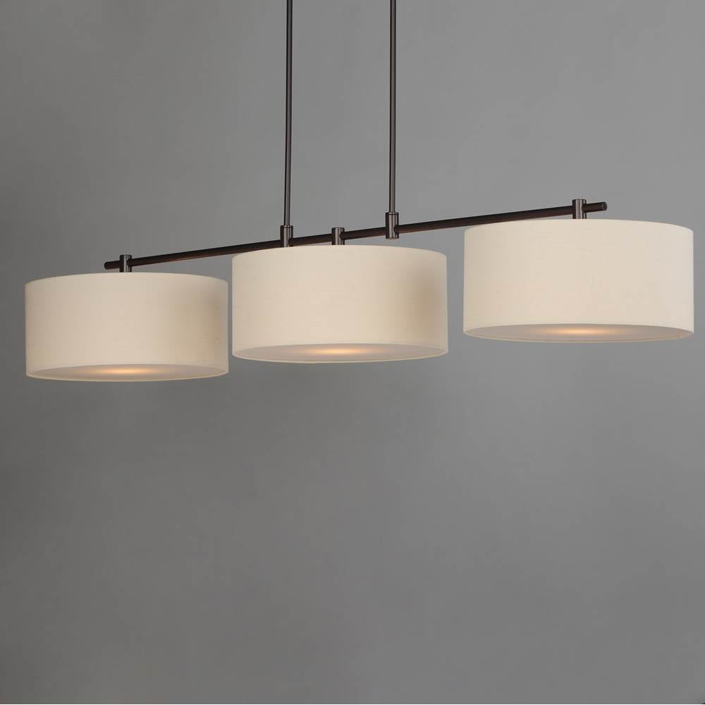 Maxim Lighting 10017OMOI Oil Rubbed Bronze Bongo 3-light Pendant Image 3