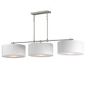 Maxim Lighting 10017WLSN Satin Nickel Bongo 3-light Pendant Image 1