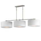 Maxim Lighting 10017WLSN Satin Nickel Bongo 3-light Pendant Image 1