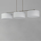 Maxim Lighting 10017WLSN Satin Nickel Bongo 3-light Pendant Image 4