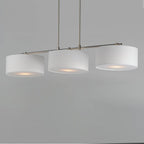 Maxim Lighting 10017WLSN Satin Nickel Bongo 3-light Pendant Image 3