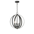 Maxim Lighting 10031BK Black Provident 4-light Chandelier Image 1