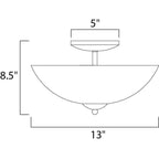Maxim Lighting Logan-semi-flush Mount
