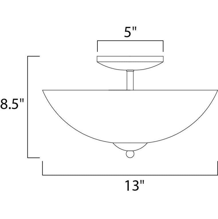 Maxim Lighting Logan-semi-flush Mount
