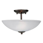 Maxim Lighting 10042FTBK Black Logan-semi-flush Mount Image 1