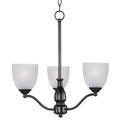 Maxim Lighting 10064FTBK Black Stefan 3-light Chandelier Image 1