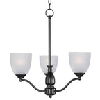 Maxim Lighting 10064FTBK Black Stefan 3-light Chandelier Image 1