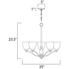 Maxim Lighting Stefan 5-light Chandelier